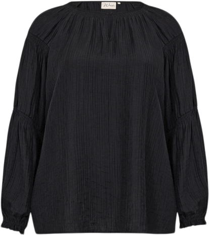 Curvy Wacaysa Bluse Sort